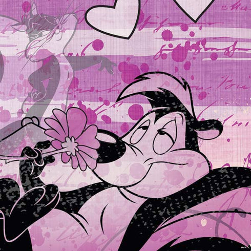 Looney Tunes Pepe Le Pew Purple Romance PS4 Controller Skin