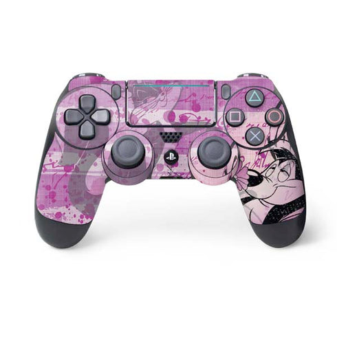 Looney Tunes Pepe Le Pew Purple Romance PS4 Pro/Slim Controller Skin