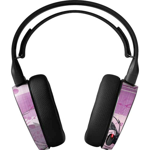 Looney Tunes Pepe Le Pew Purple Romance SteelSeries Arctis 3 Skin