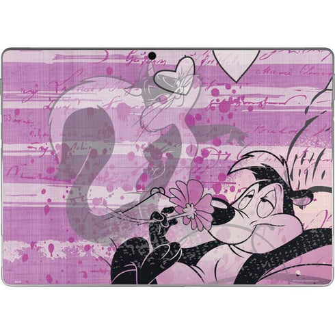 Looney Tunes Pepe Le Pew Purple Romance Surface Pro 9 Skin