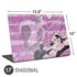 Looney Tunes Pepe Le Pew Purple Romance Universal Laptop 17in (13.8 x 10in) Skin