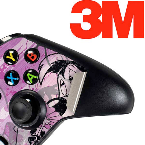 Looney Tunes Pepe Le Pew Purple Romance Xbox One Controller Skin
