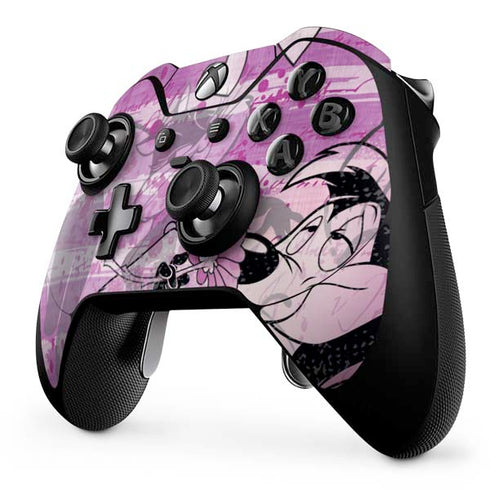 Looney Tunes Pepe Le Pew Purple Romance Xbox One Elite Controller Skin