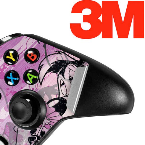 Looney Tunes Pepe Le Pew Purple Romance Xbox One X Controller Skin