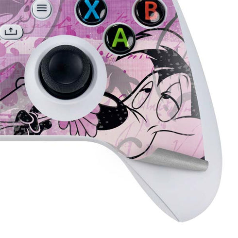 Looney Tunes Pepe Le Pew Purple Romance Xbox Series S Controller Skin