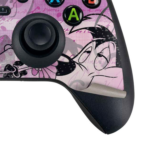 Looney Tunes Pepe Le Pew Purple Romance Xbox Series X Controller Skin
