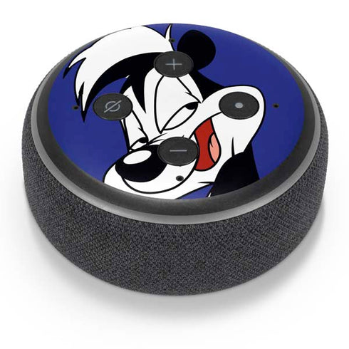 Looney Tunes Pepe Le Pew Zoomed In Amazon Echo Dot Skin