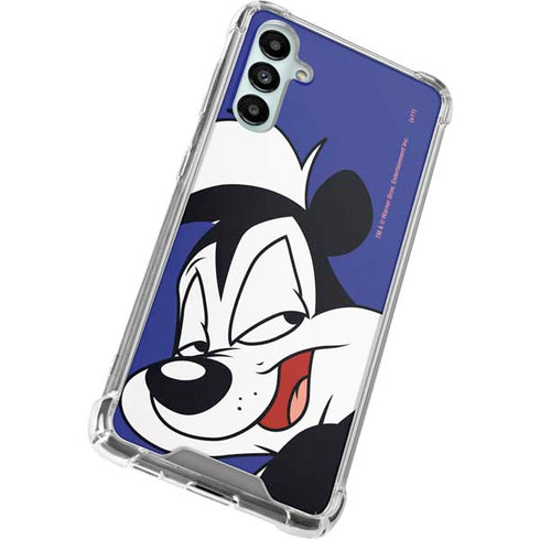 Looney Tunes Pepe Le Pew Zoomed In Galaxy A14 5G Clear Case