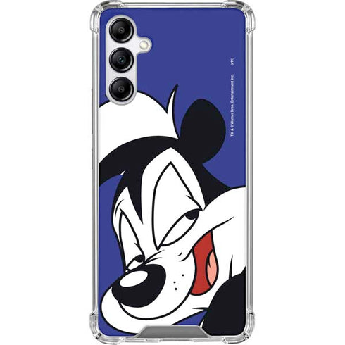 Looney Tunes Pepe Le Pew Zoomed In Galaxy A15 5G Clear Case