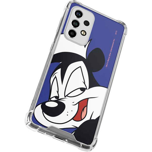 Looney Tunes Pepe Le Pew Zoomed In Galaxy A53 5G Clear Case