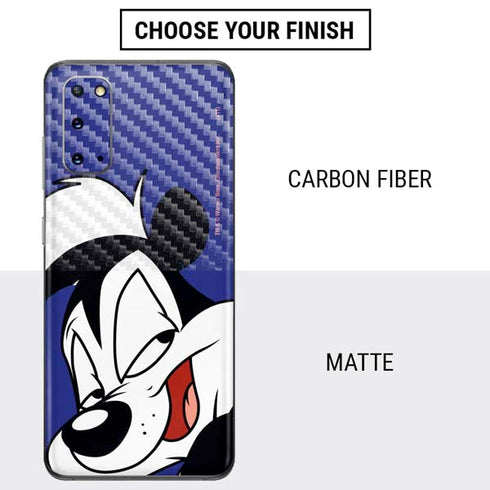 Looney Tunes Pepe Le Pew Zoomed In Galaxy S20 Skin