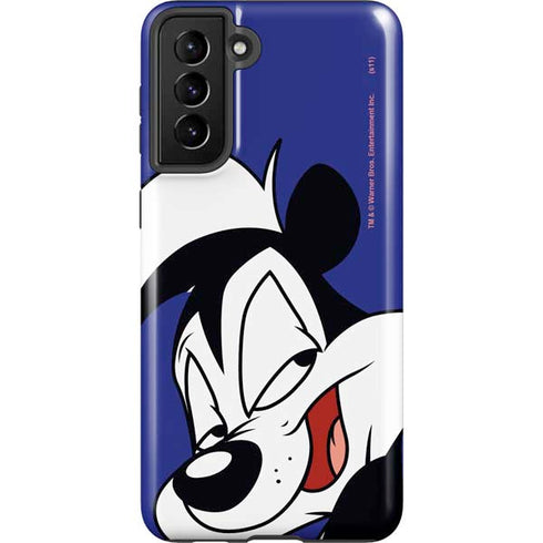 Looney Tunes Pepe Le Pew Zoomed In Galaxy S21 FE Pro Case
