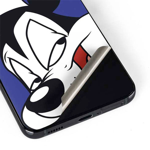 Looney Tunes Pepe Le Pew Zoomed In Galaxy S22 Skin