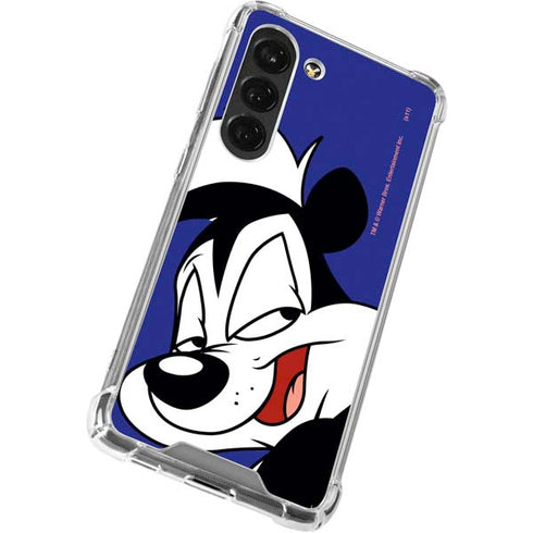 Looney Tunes Pepe Le Pew Zoomed In Galaxy S23 Clear Case