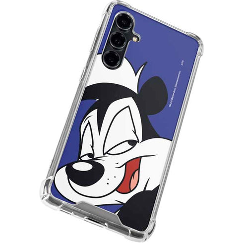 Looney Tunes Pepe Le Pew Zoomed In Galaxy S23 FE Clear Case