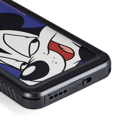Looney Tunes Pepe Le Pew Zoomed In Galaxy S23 Plus Waterproof Case