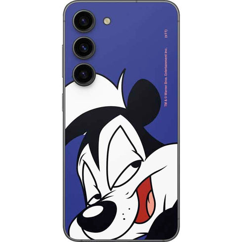 Looney Tunes Pepe Le Pew Zoomed In Galaxy S23 Skin