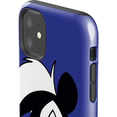 Looney Tunes Pepe Le Pew Zoomed In iPhone 11 Impact Case