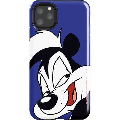 Looney Tunes Pepe Le Pew Zoomed In iPhone 11 Pro Max Impact Case