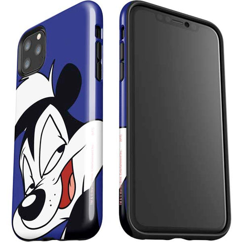 Looney Tunes Pepe Le Pew Zoomed In iPhone 11 Pro Max Impact Case
