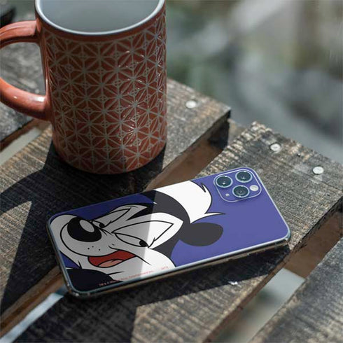 Looney Tunes Pepe Le Pew Zoomed In iPhone 11 Pro Max Skin