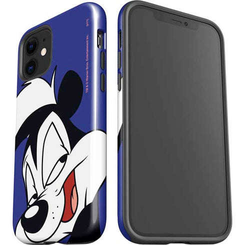 Looney Tunes Pepe Le Pew Zoomed In iPhone 12 Mini Impact Case