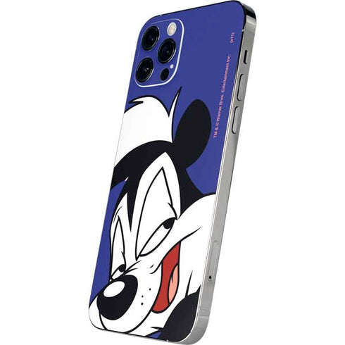 Looney Tunes Pepe Le Pew Zoomed In iPhone 12 Pro Skin