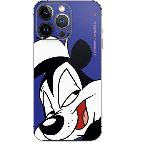 Looney Tunes Pepe Le Pew Zoomed In iPhone 13 Pro Skin