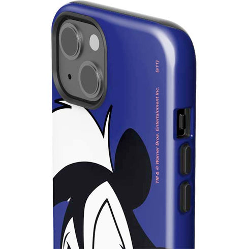 Looney Tunes Pepe Le Pew Zoomed In iPhone 15 Plus Impact Case