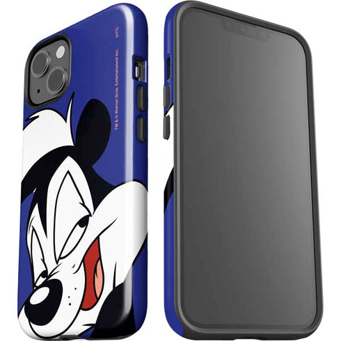 Looney Tunes Pepe Le Pew Zoomed In iPhone 15 Impact Case