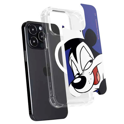 Looney Tunes Pepe Le Pew Zoomed In iPhone 14 Pro MagSafe Case