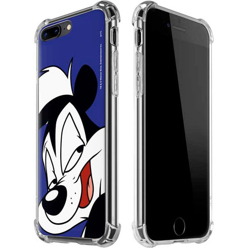 Looney Tunes Pepe Le Pew Zoomed In iPhone 7/8 Plus Clear Case