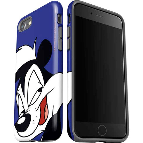 Looney Tunes Pepe Le Pew Zoomed In iPhone SE (2nd & 3rd Gen) Pro Case