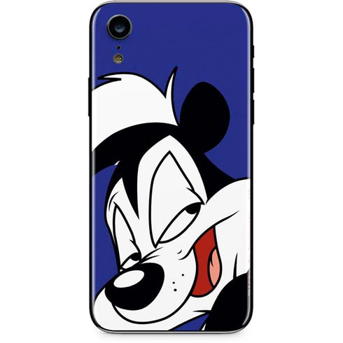 Looney Tunes Pepe Le Pew Zoomed In iPhone XR Skin