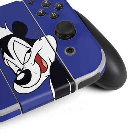 Looney Tunes Pepe Le Pew Zoomed In Nintendo Switch OLED (2021) Skin