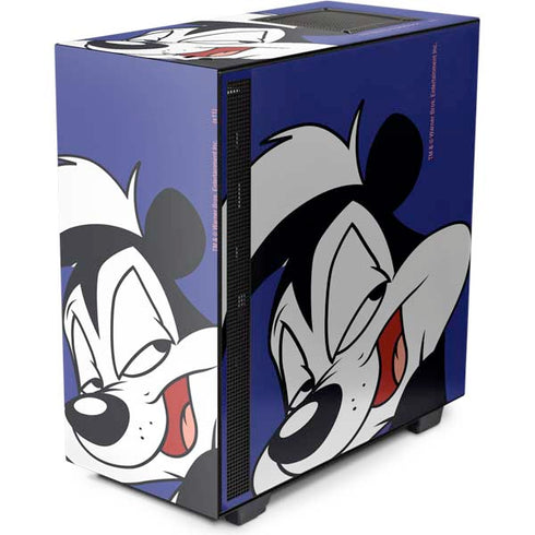Looney Tunes Pepe Le Pew Zoomed In NZXT H510 Compact ATX Mid-Tower Case Skin