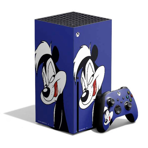 Looney Tunes Pepe Le Pew Zoomed In Xbox Series X Bundle Skin