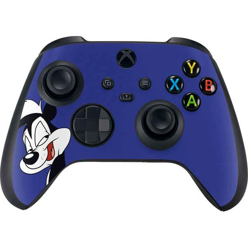 Looney Tunes Pepe Le Pew Zoomed In Xbox Series X Controller Skin