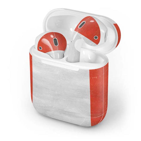 Peru Flag Distressed Apple AirPods Skin