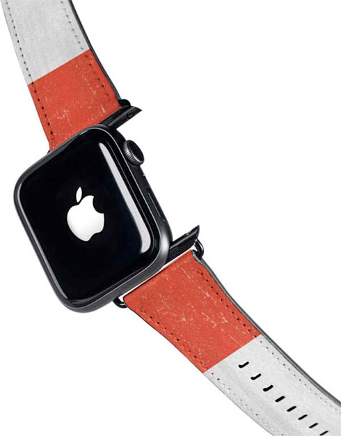 Peru Flag Distressed Apple Watch Band 38-40mm