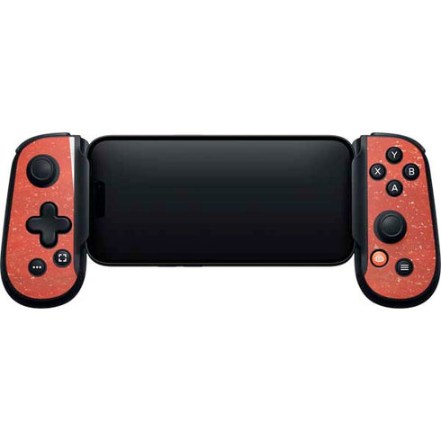 Peru Flag Distressed Backbone One for iPhone Game Controller Skin