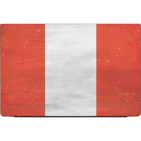 Peru Flag Distressed Dell Vostro Skin