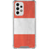 Peru Flag Distressed Galaxy A53 5G Clear Case