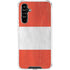 Peru Flag Distressed Galaxy A54 5G Clear Case