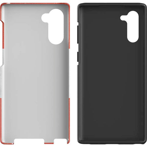 Peru Flag Distressed Galaxy Note 10 Pro Case