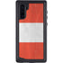 Peru Flag Distressed Galaxy Note 10 Waterproof Case