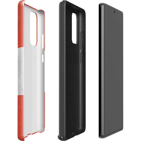 Peru Flag Distressed Galaxy Note20 5G Pro Case