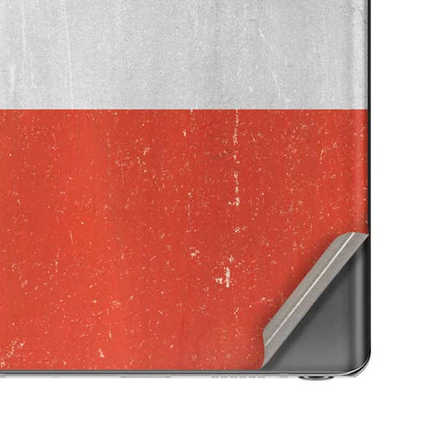 Peru Flag Distressed Galaxy Note20 5G Skin