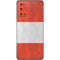 Peru Flag Distressed Galaxy S20 Skin