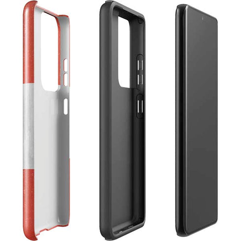 Peru Flag Distressed Galaxy S21 Ultra 5G Pro Case